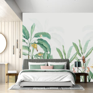 Leafy Bliss Wallpaper for Walls